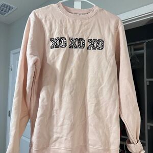 Pink XO Graphic Sweatshirt